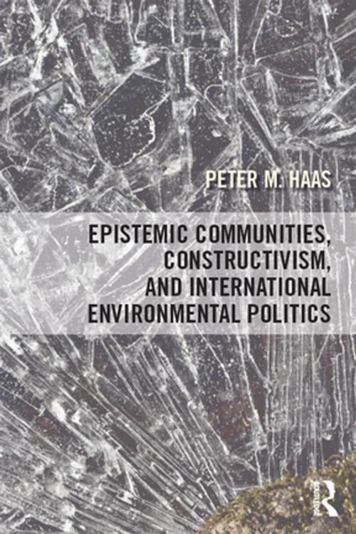 Cover of the book Epistemic Communities, Constructivism, and International Environmental Politics by Peter M. Haas, Taylor and Francis