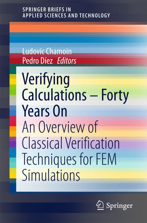 Cover of the book Verifying Calculations - Forty Years On by , Springer International Publishing