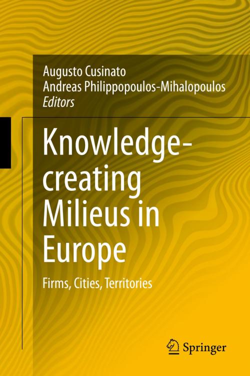 Cover of the book Knowledge-creating Milieus in Europe by , Springer Berlin Heidelberg