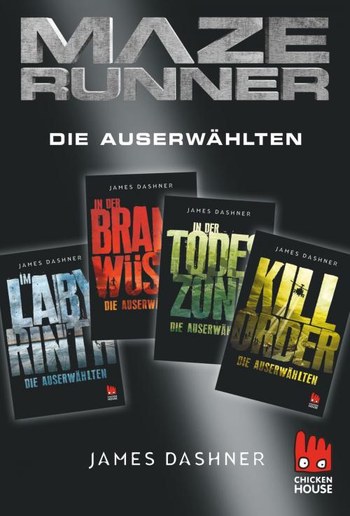 Cover of the book Maze Runner - 4 x Die Auserwählten by James Dashner, Carlsen