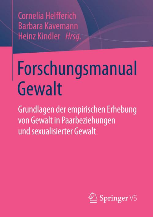 Cover of the book Forschungsmanual Gewalt by , Springer Fachmedien Wiesbaden