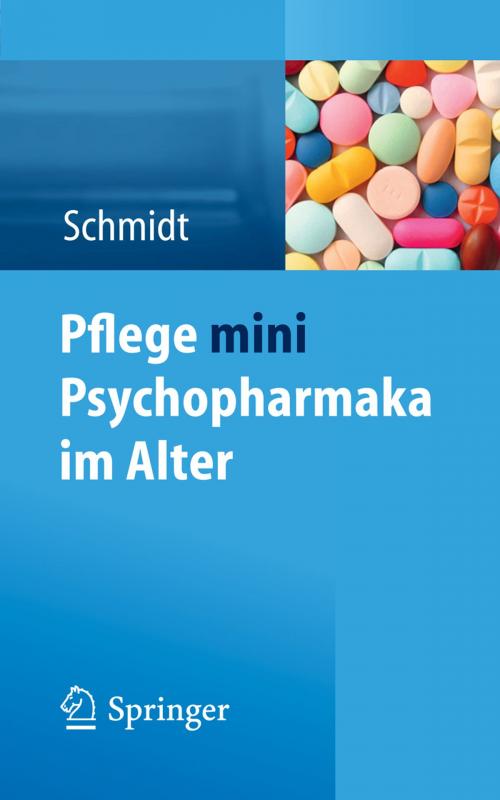 Cover of the book Pflege mini Psychopharmaka im Alter by Simone Schmidt, Springer Berlin Heidelberg