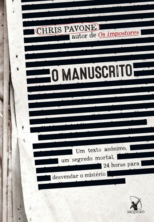 Cover of the book O manuscrito by Chris Pavone, Arqueiro