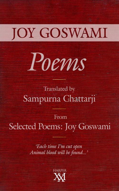 Cover of the book Poems by Joy Goswami, HarperCollins Publishers India