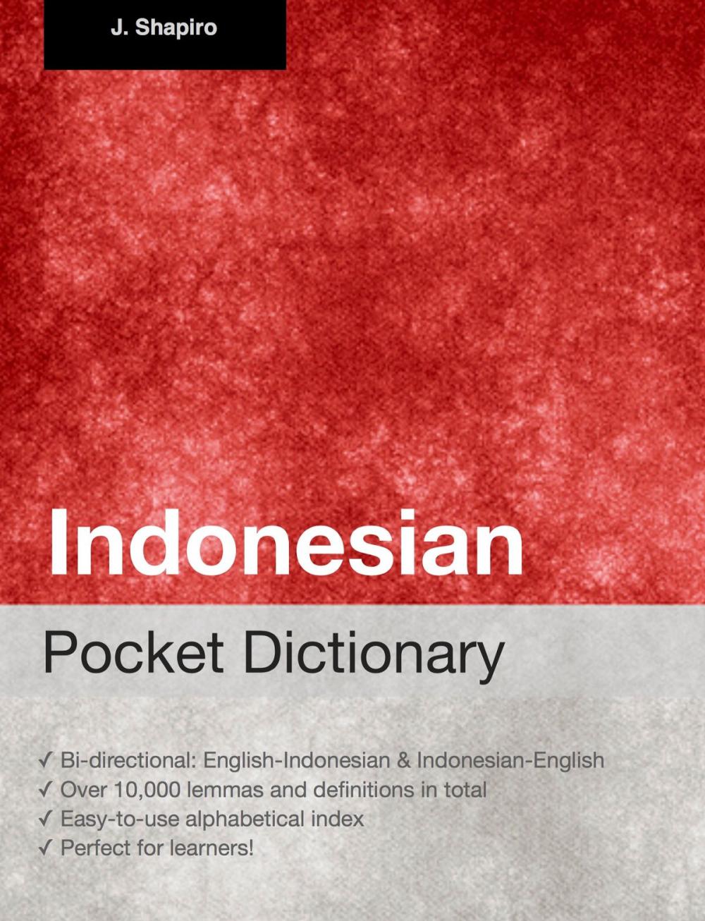 Big bigCover of Indonesian Pocket Dictionary