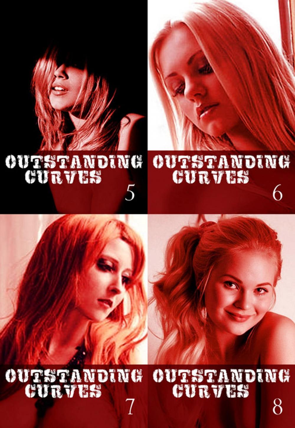 Big bigCover of Outstanding Curves Collected Edition 2 – Volumes 5-8 - A sexy photo book