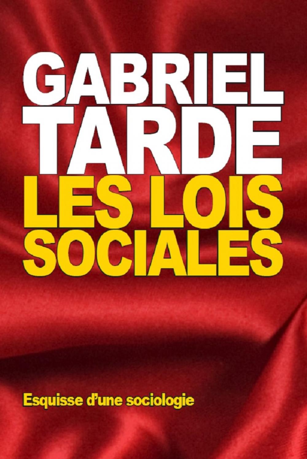 Big bigCover of Les Lois sociales