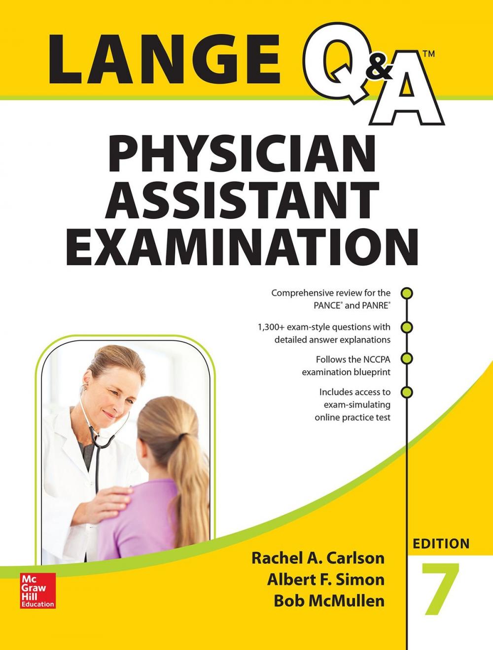 Big bigCover of LANGE Q&A Physician Assistant Examination, Seventh Edition