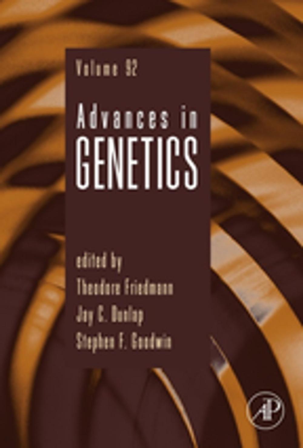 Big bigCover of Advances in Genetics