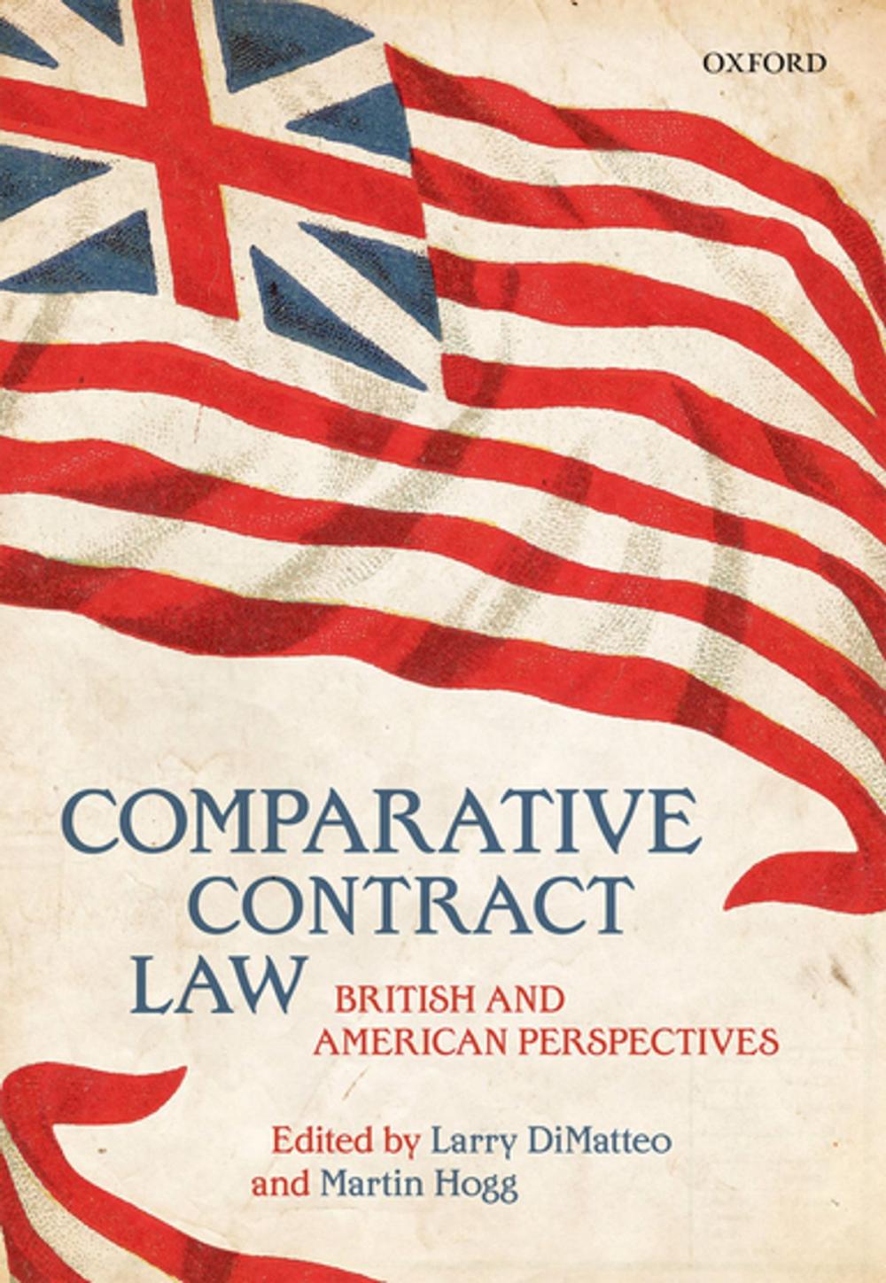 Big bigCover of Comparative Contract Law