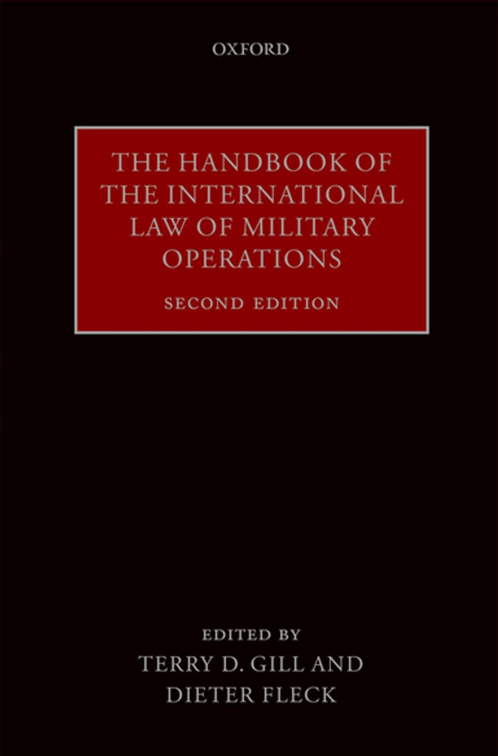 Big bigCover of The Handbook of the International Law of Military Operations