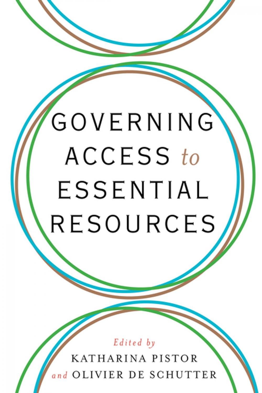 Big bigCover of Governing Access to Essential Resources