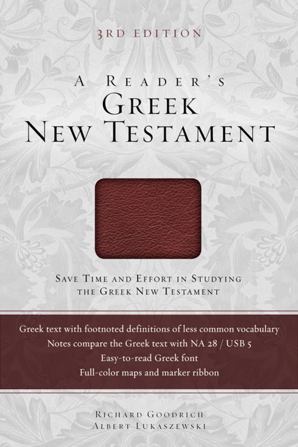 Big bigCover of A Reader's Greek New Testament