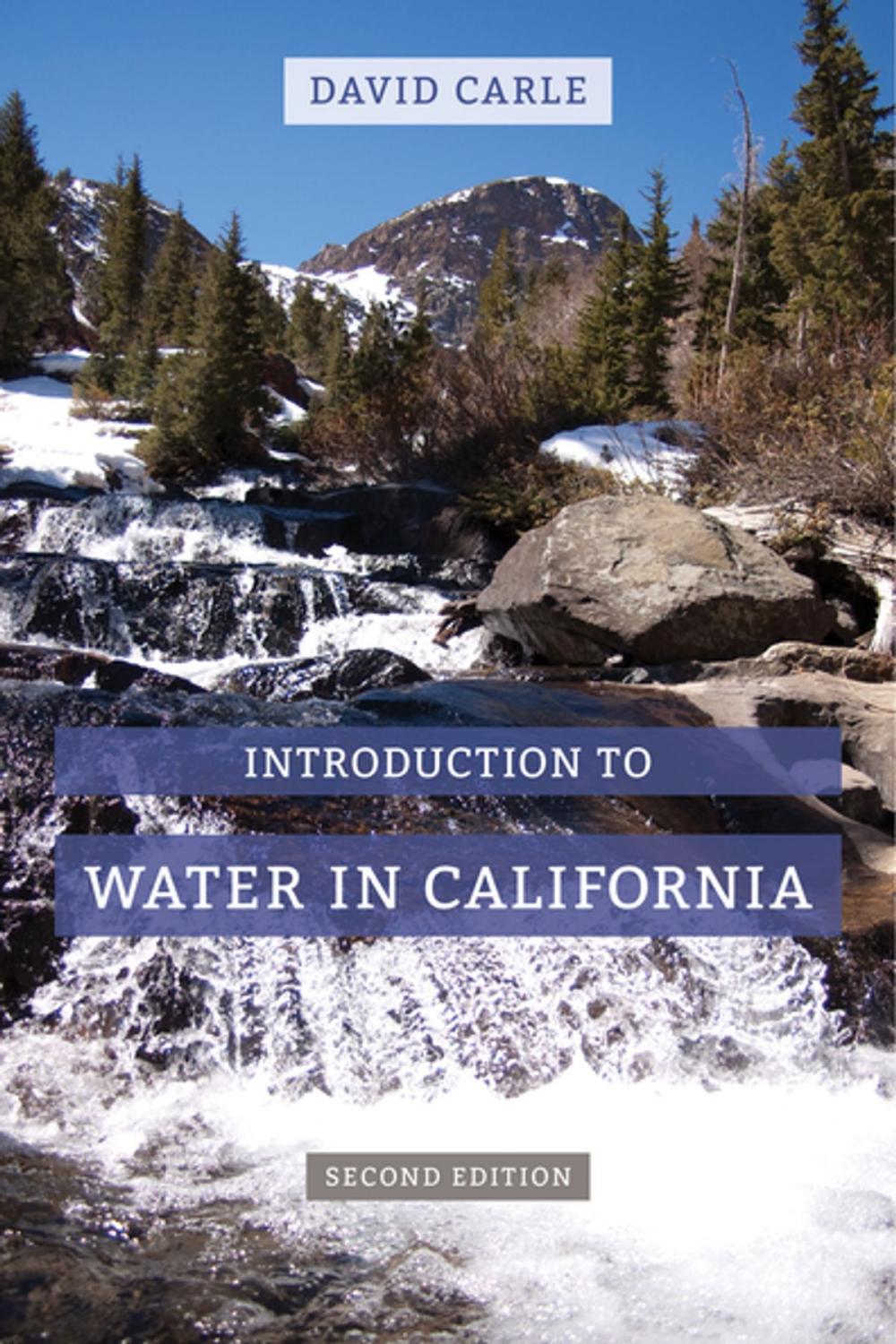 Big bigCover of Introduction to Water in California