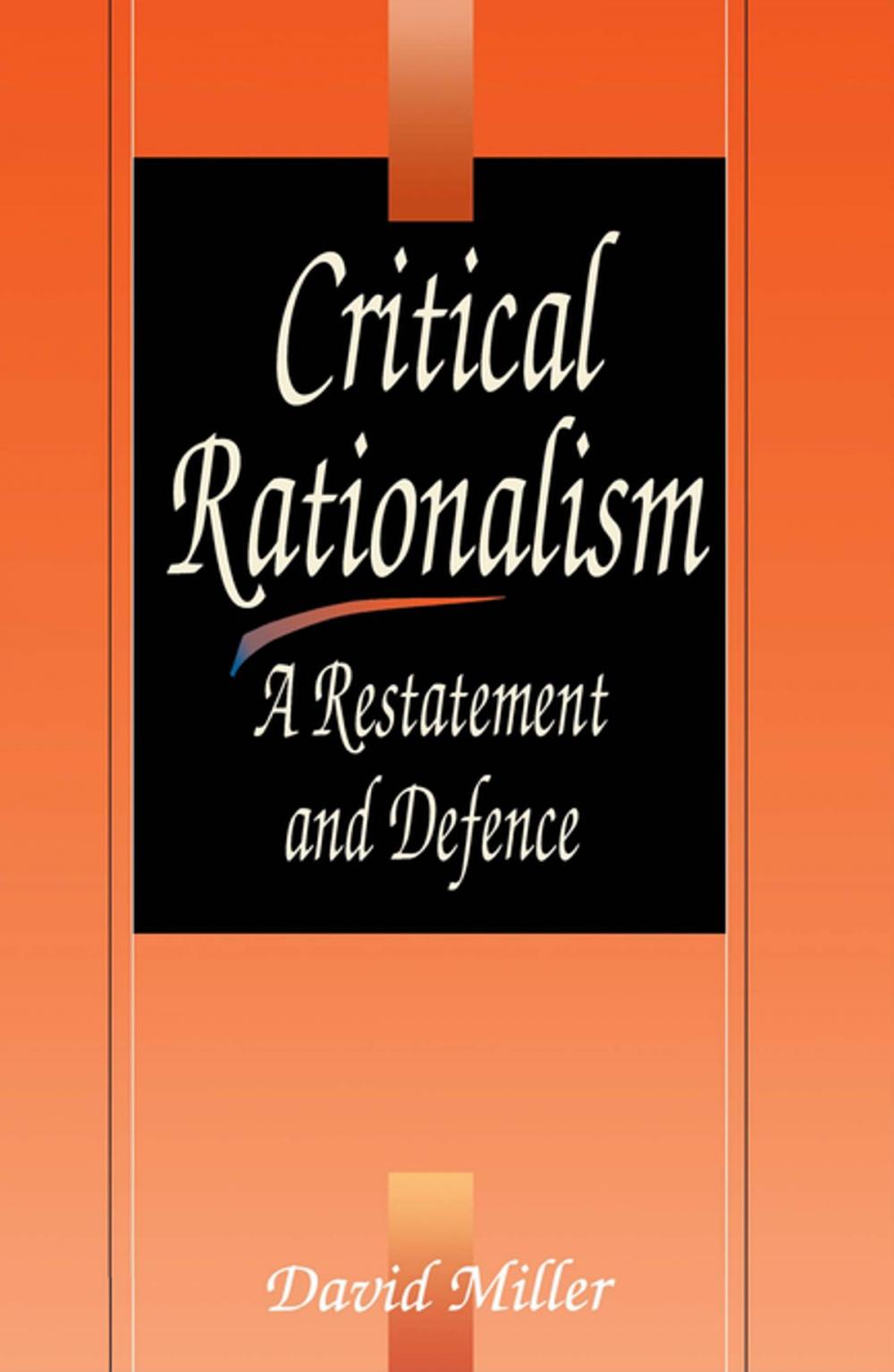 Big bigCover of Critical Rationalism