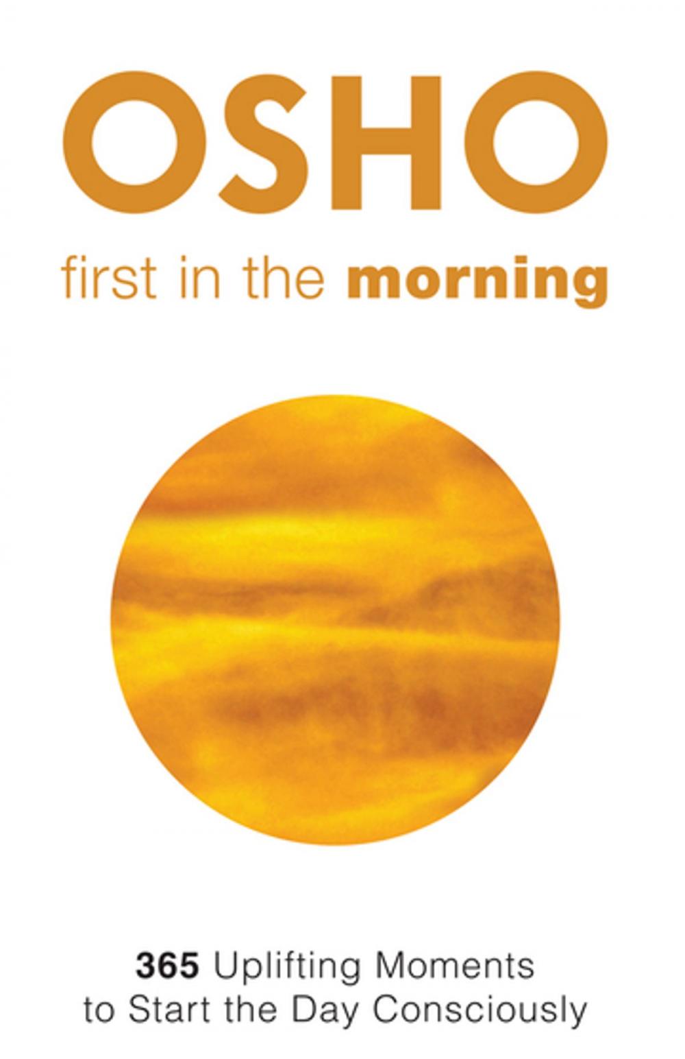 Big bigCover of First in the Morning