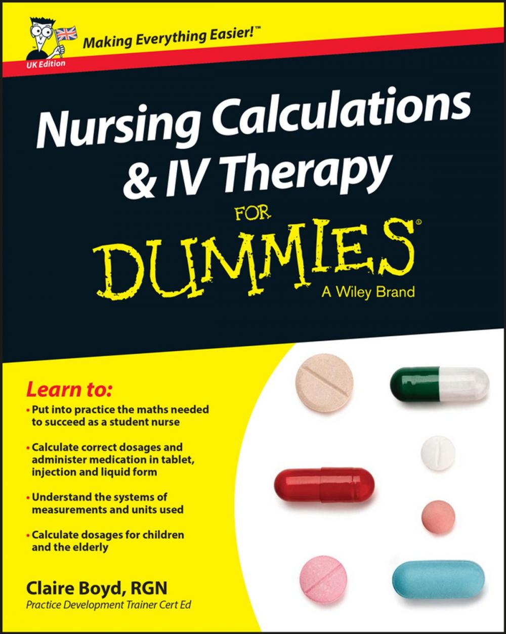 Big bigCover of Nursing Calculations and IV Therapy For Dummies - UK