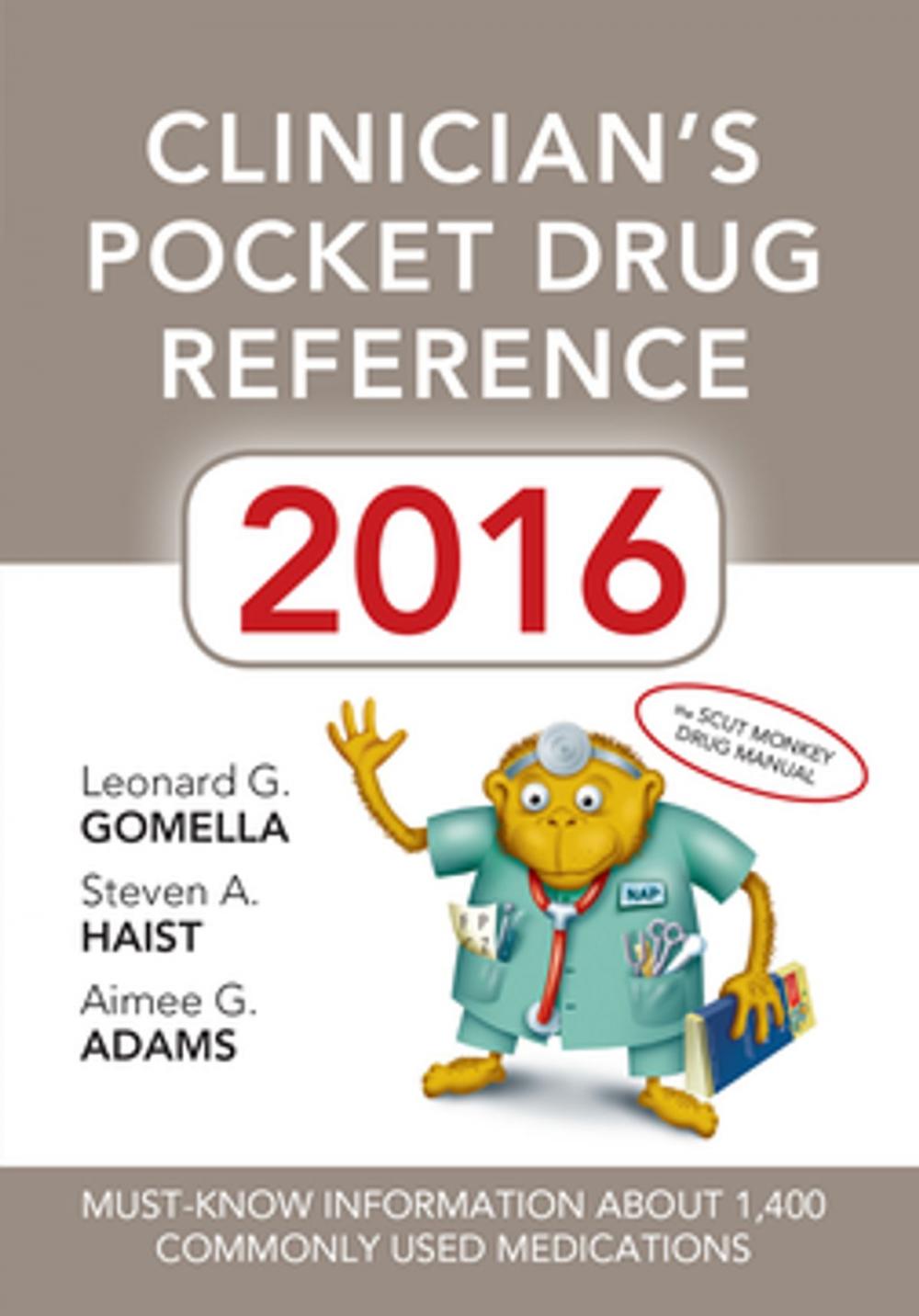 Big bigCover of Clinician's Pocket Drug Reference 2016