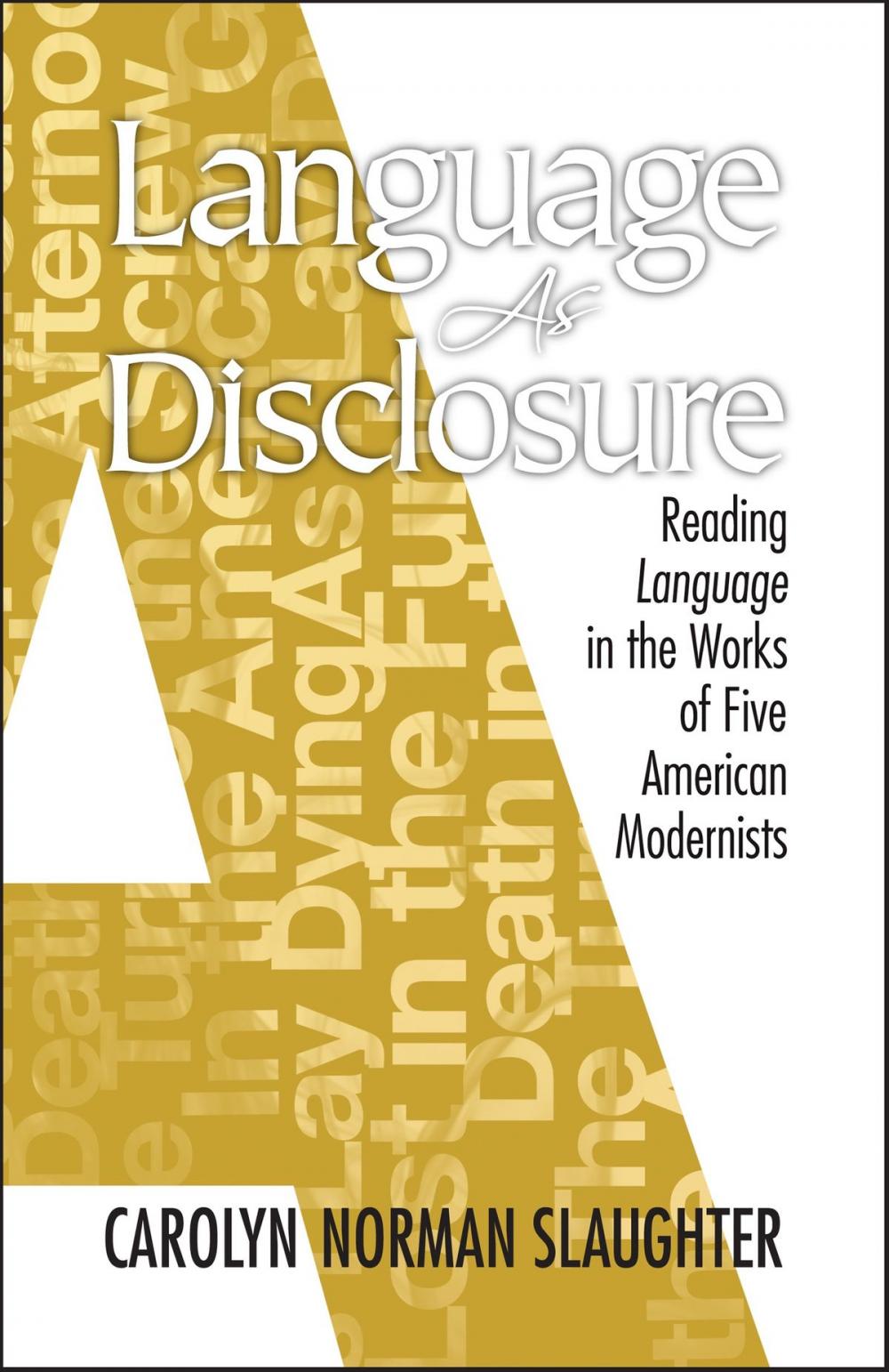 Big bigCover of Language As Disclosure