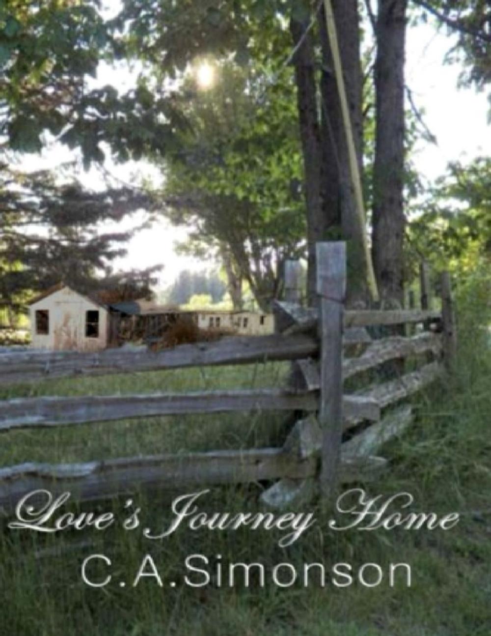 Big bigCover of Love's Journey Home, the Search for Love