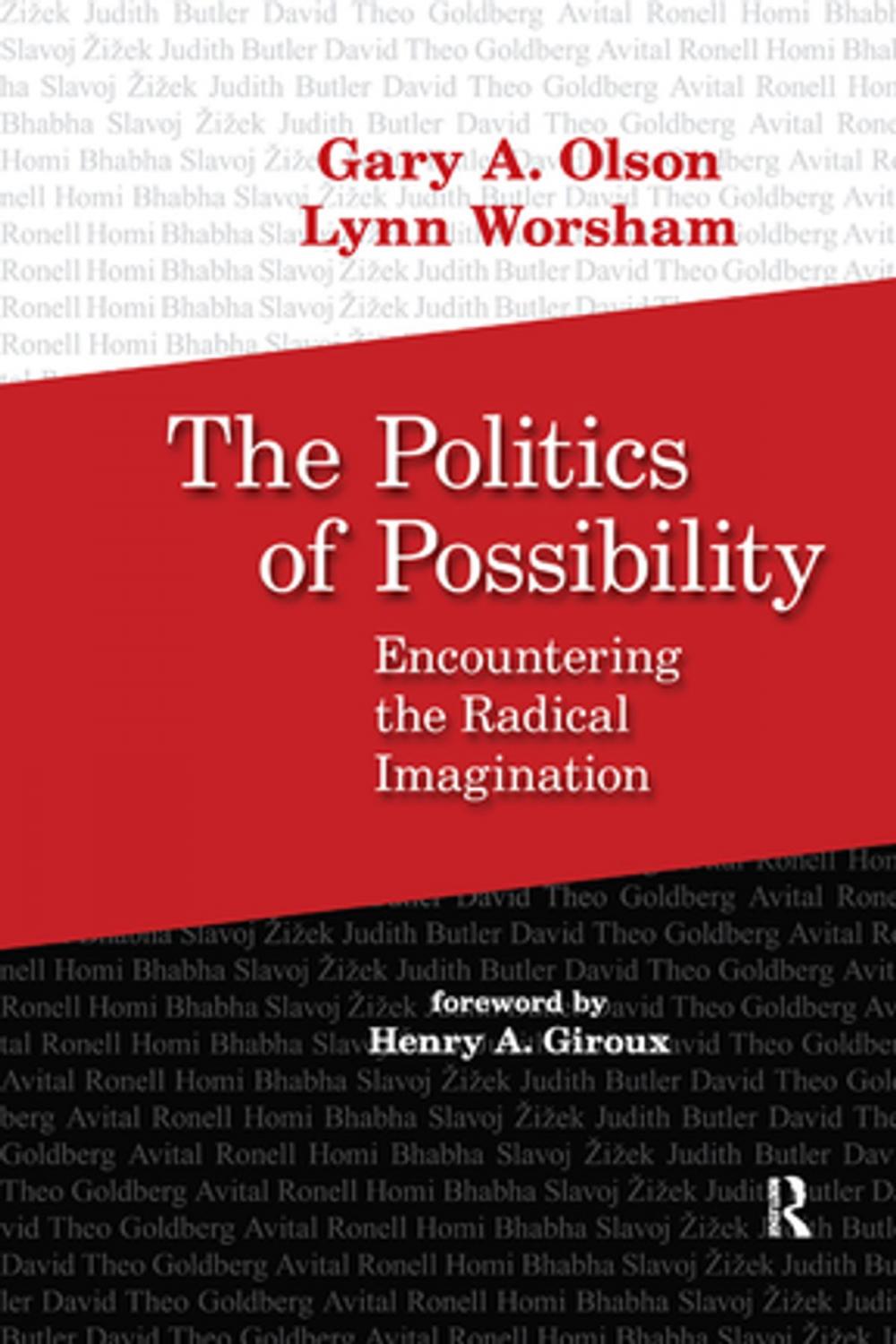 Big bigCover of Politics of Possibility