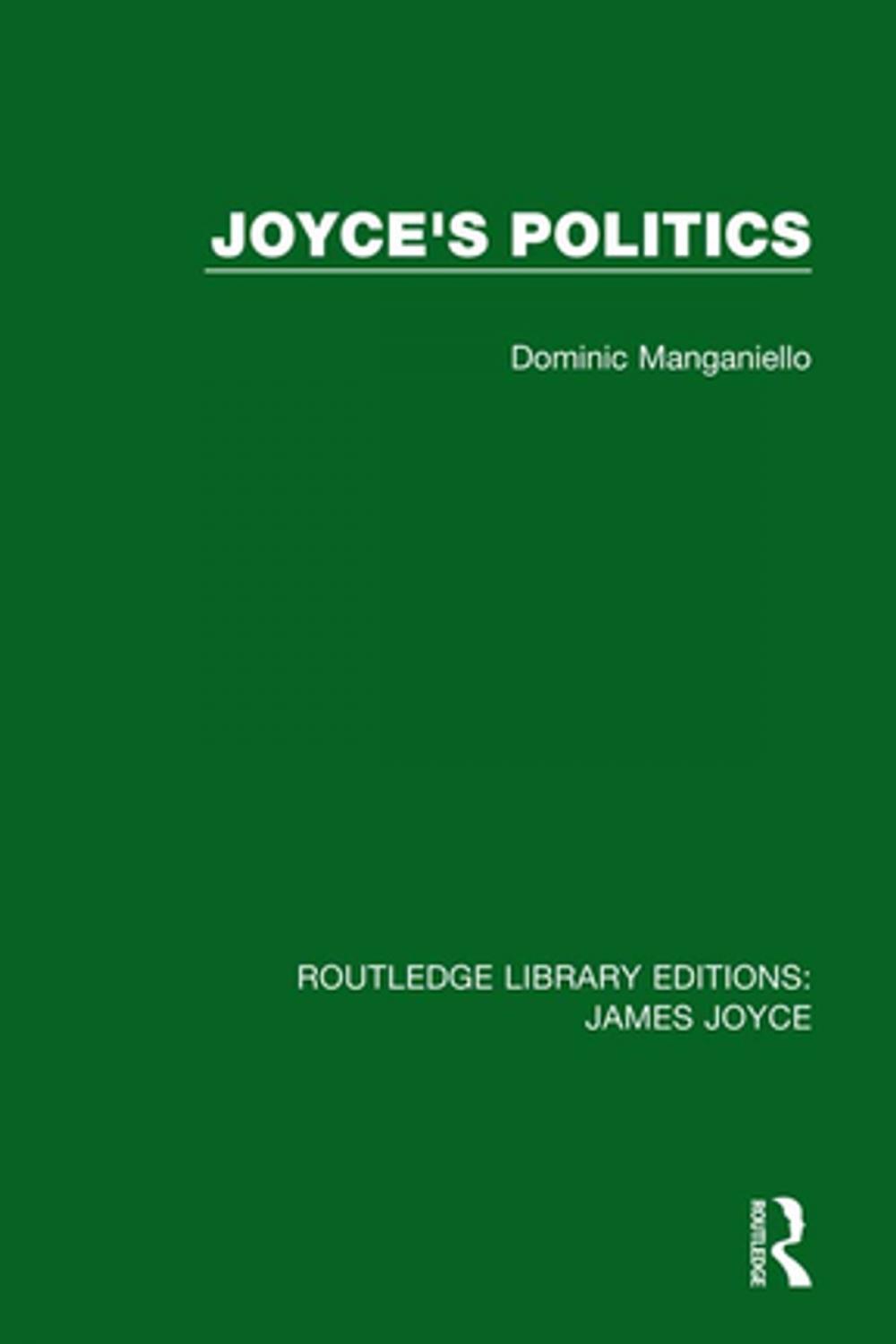 Big bigCover of Joyce's Politics