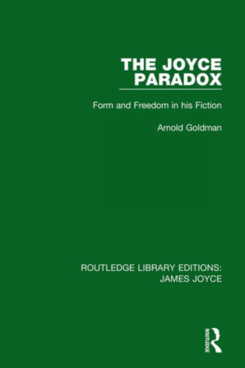 Big bigCover of The Joyce Paradox