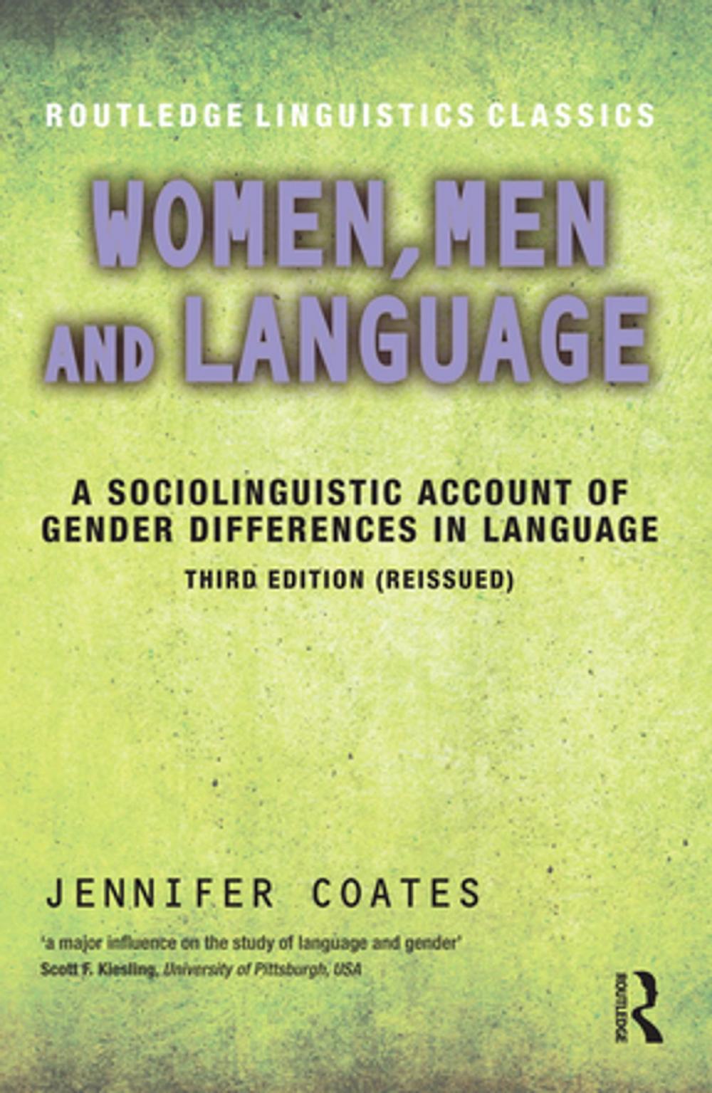 Big bigCover of Women, Men and Language