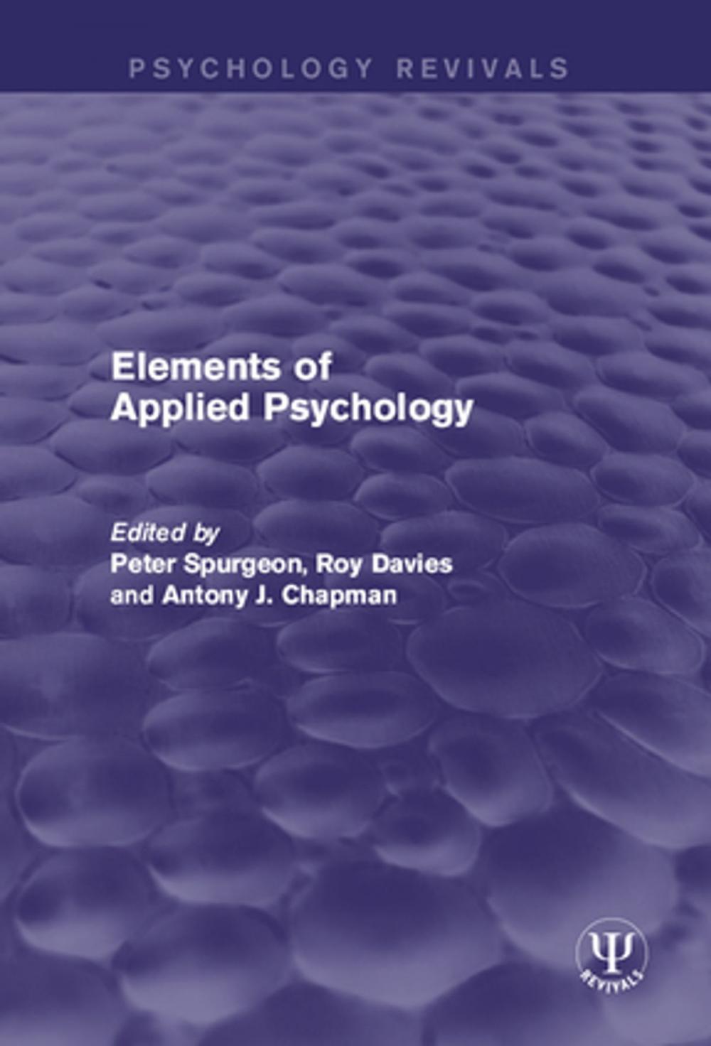 Big bigCover of Elements of Applied Psychology