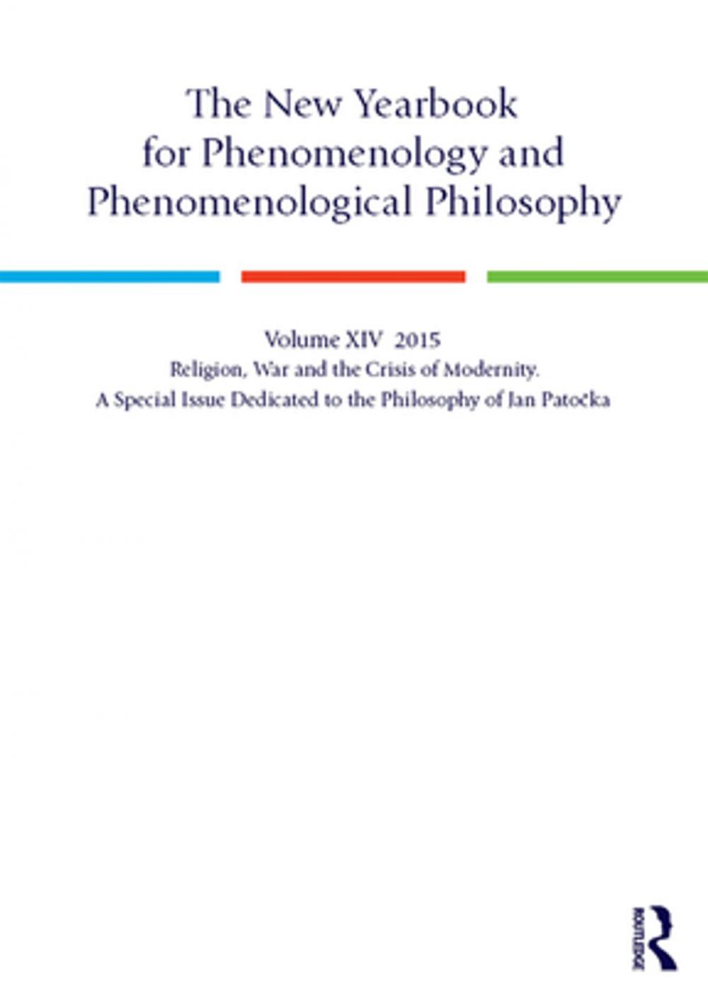 Big bigCover of The New Yearbook for Phenomenology and Phenomenological Philosophy