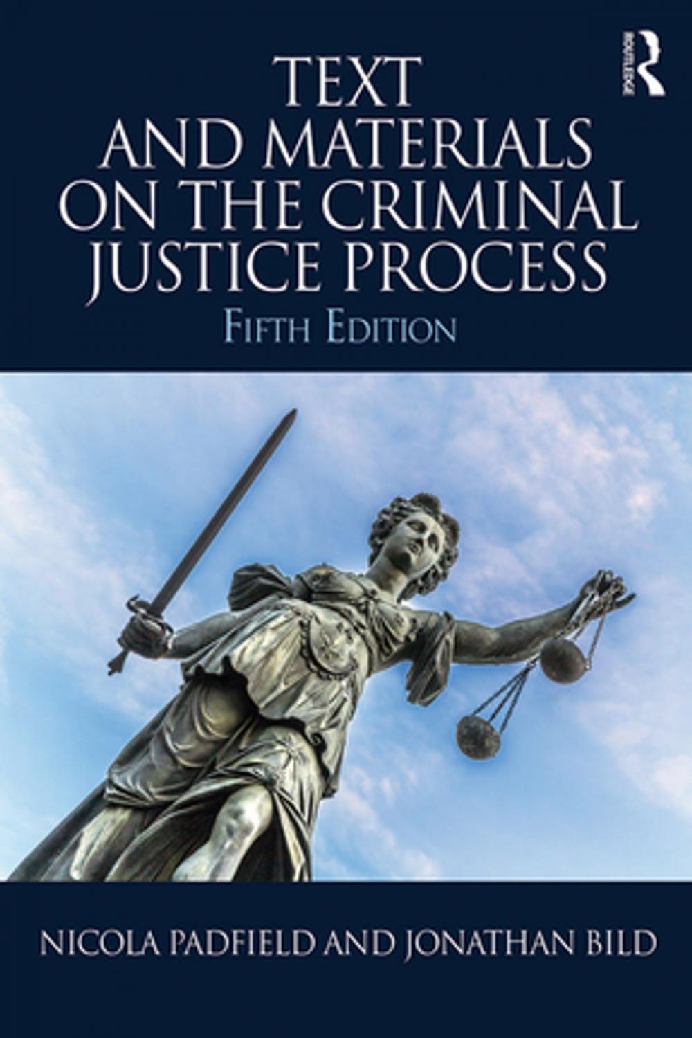 Big bigCover of Text and Materials on the Criminal Justice Process