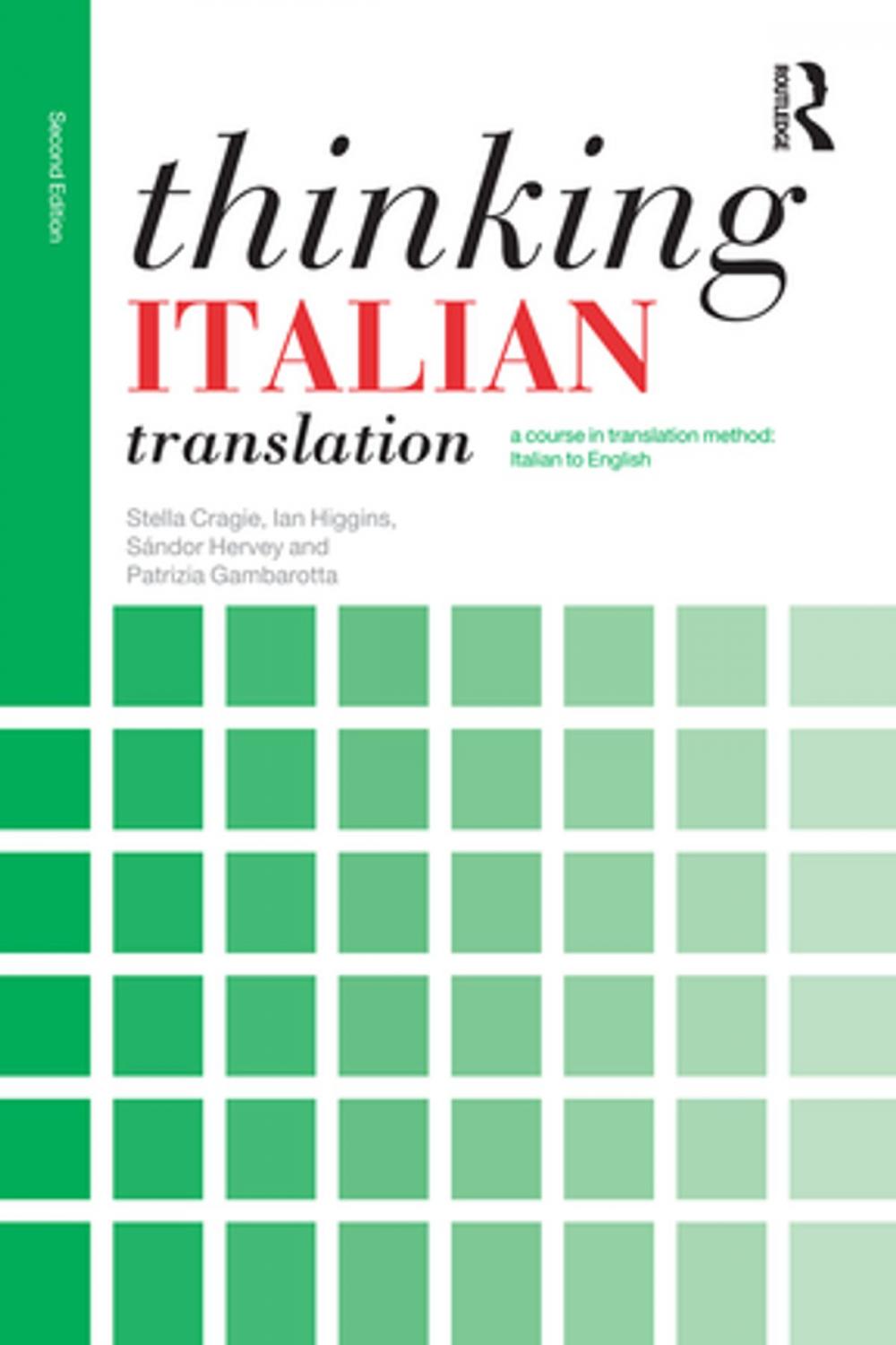 Big bigCover of Thinking Italian Translation