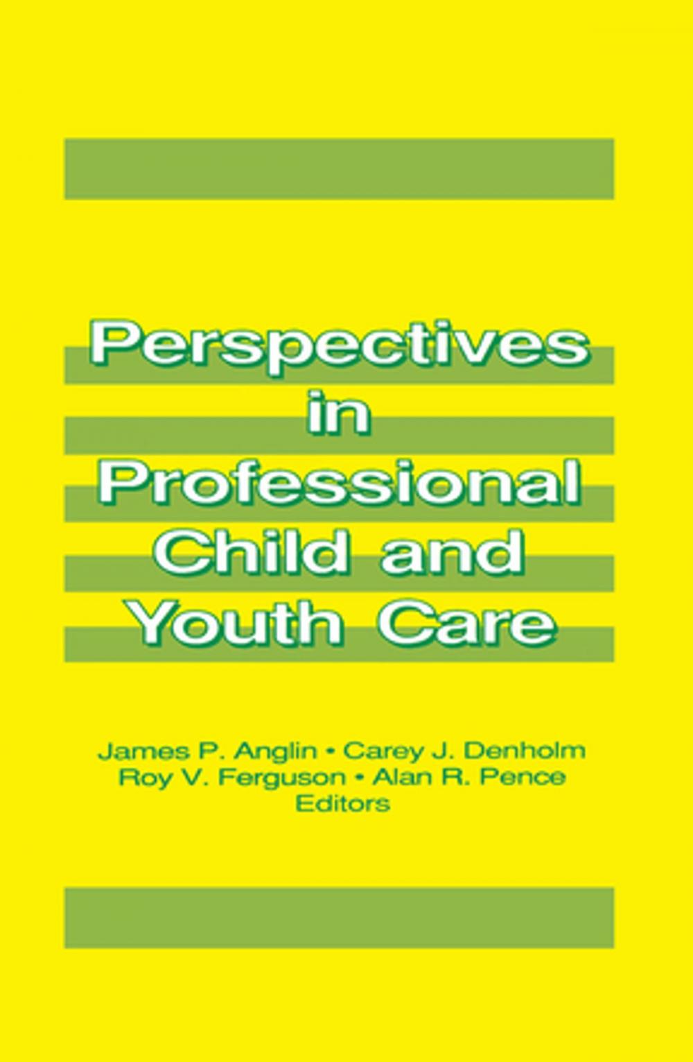 Big bigCover of Perspectives in Professional Child and Youth Care