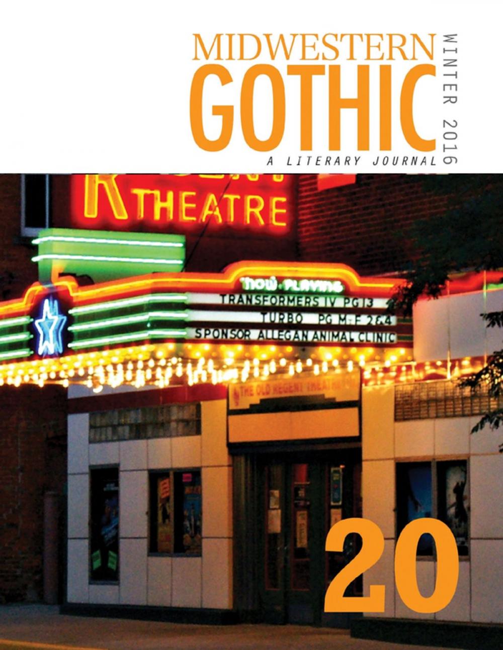 Big bigCover of Midwestern Gothic: Winter 2016 Issue 20