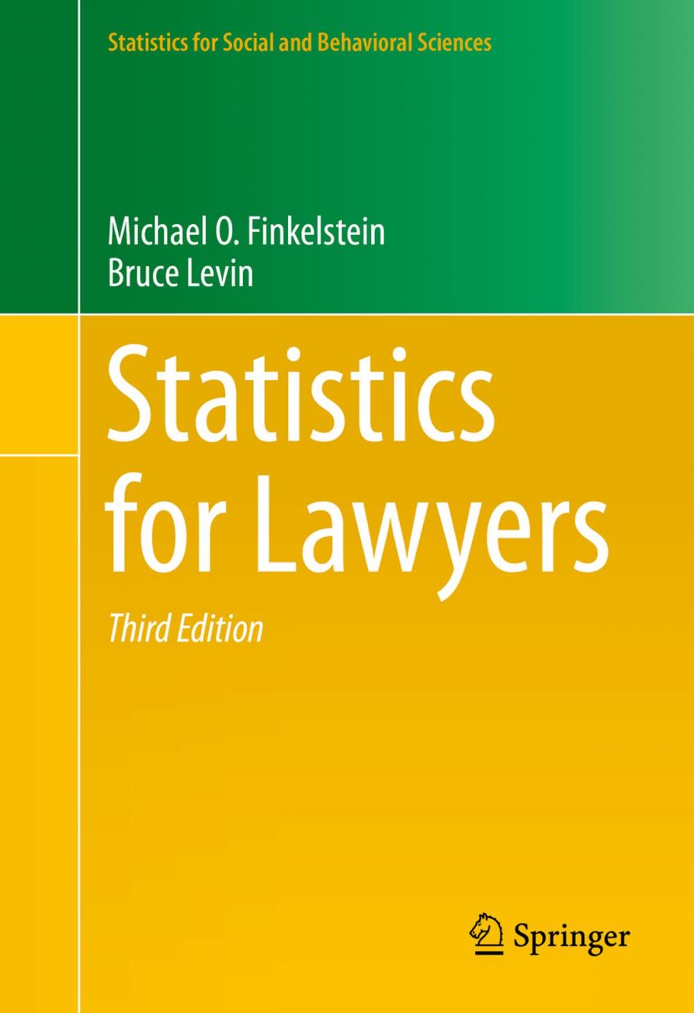 Big bigCover of Statistics for Lawyers