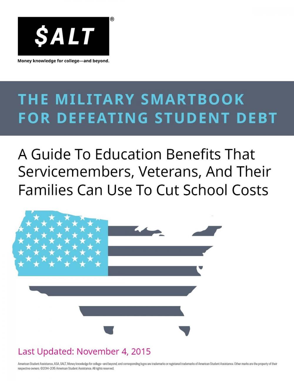 Big bigCover of The Military Smartbook for Defeating Student Debt