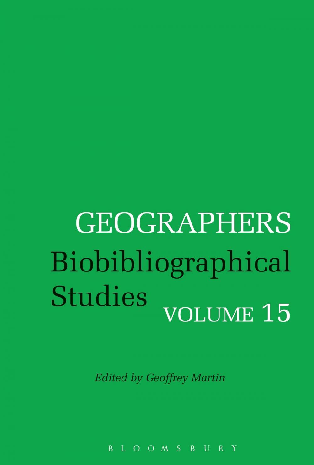 Big bigCover of Geographers