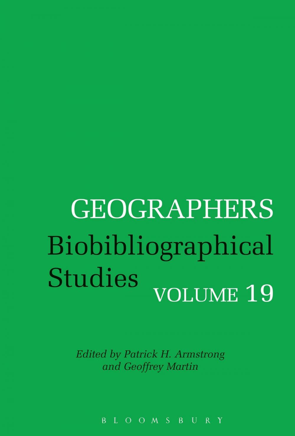 Big bigCover of Geographers