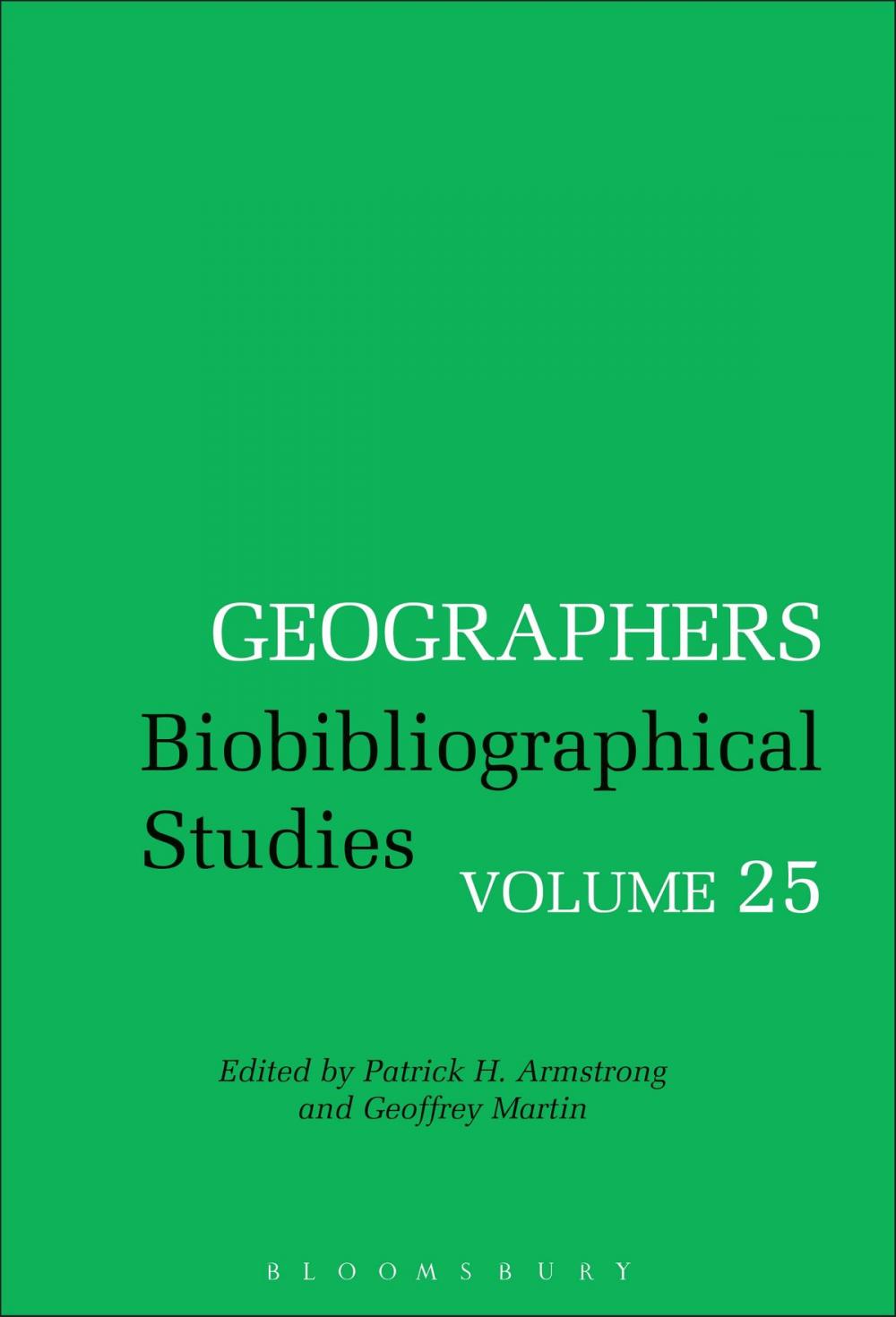 Big bigCover of Geographers