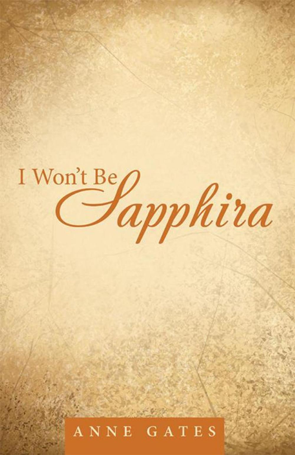 Big bigCover of I Won’T Be Sapphira