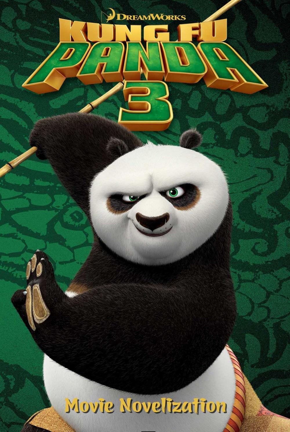 Big bigCover of Kung Fu Panda 3 Movie Novelization