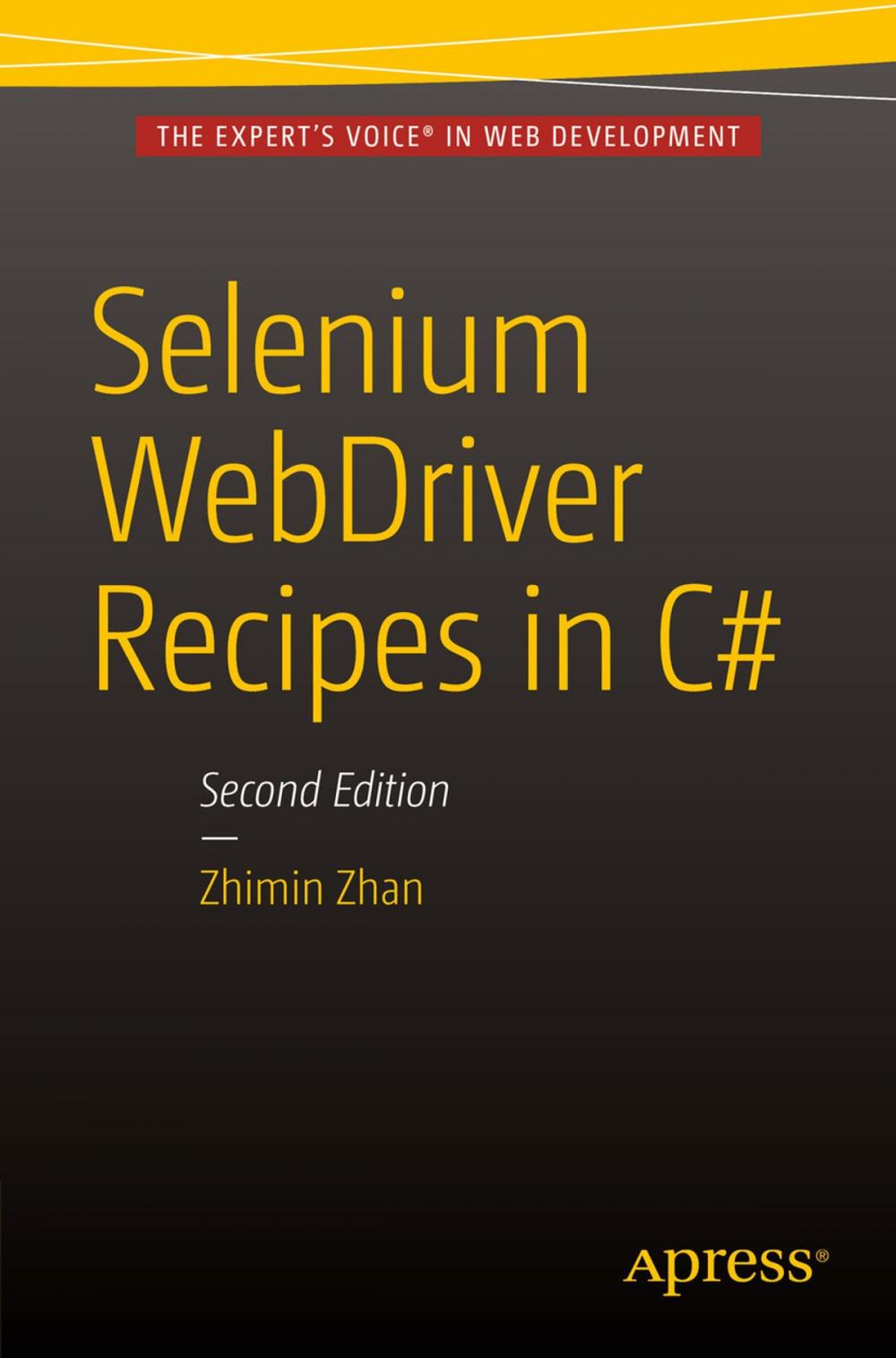 Big bigCover of Selenium WebDriver Recipes in C#