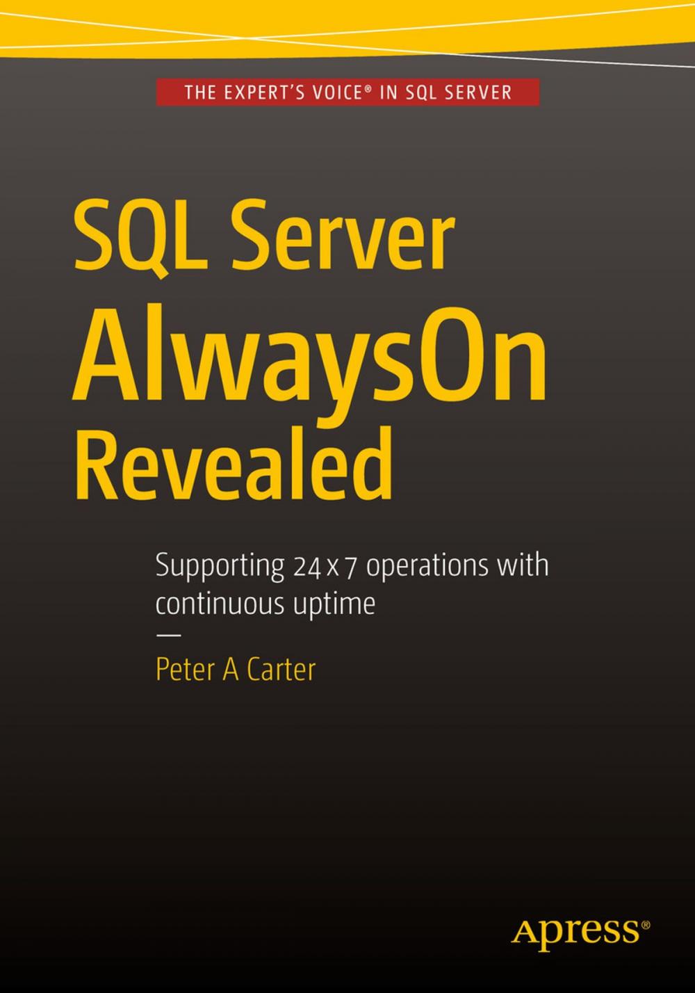 Big bigCover of SQL Server AlwaysOn Revealed