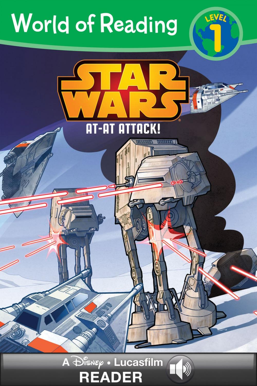 Big bigCover of World of Reading Star Wars: AT-AT Attack!