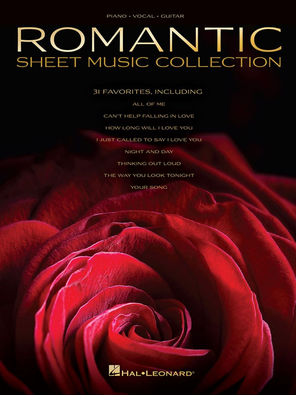 Big bigCover of Romantic Sheet Music Collection