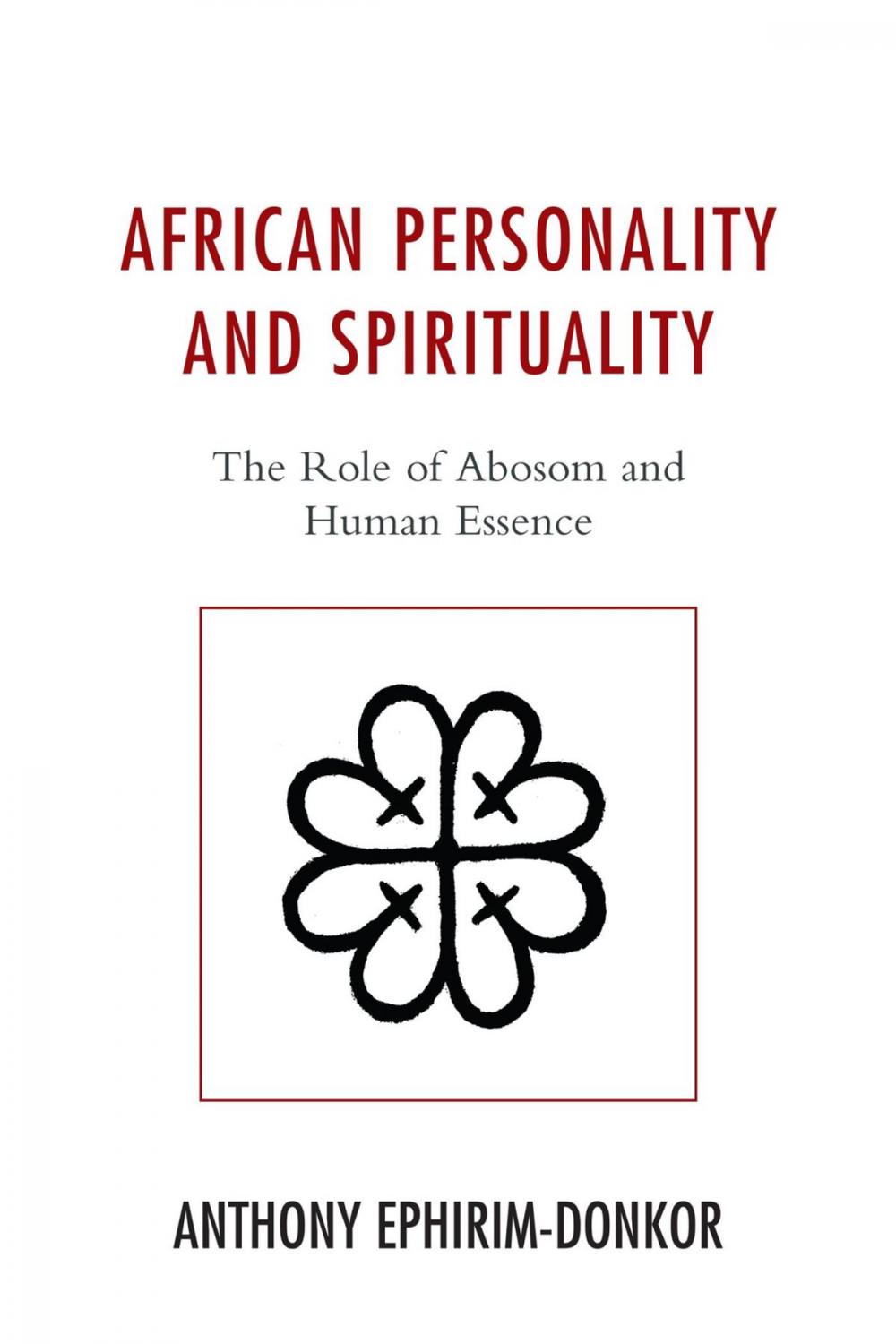 Big bigCover of African Personality and Spirituality