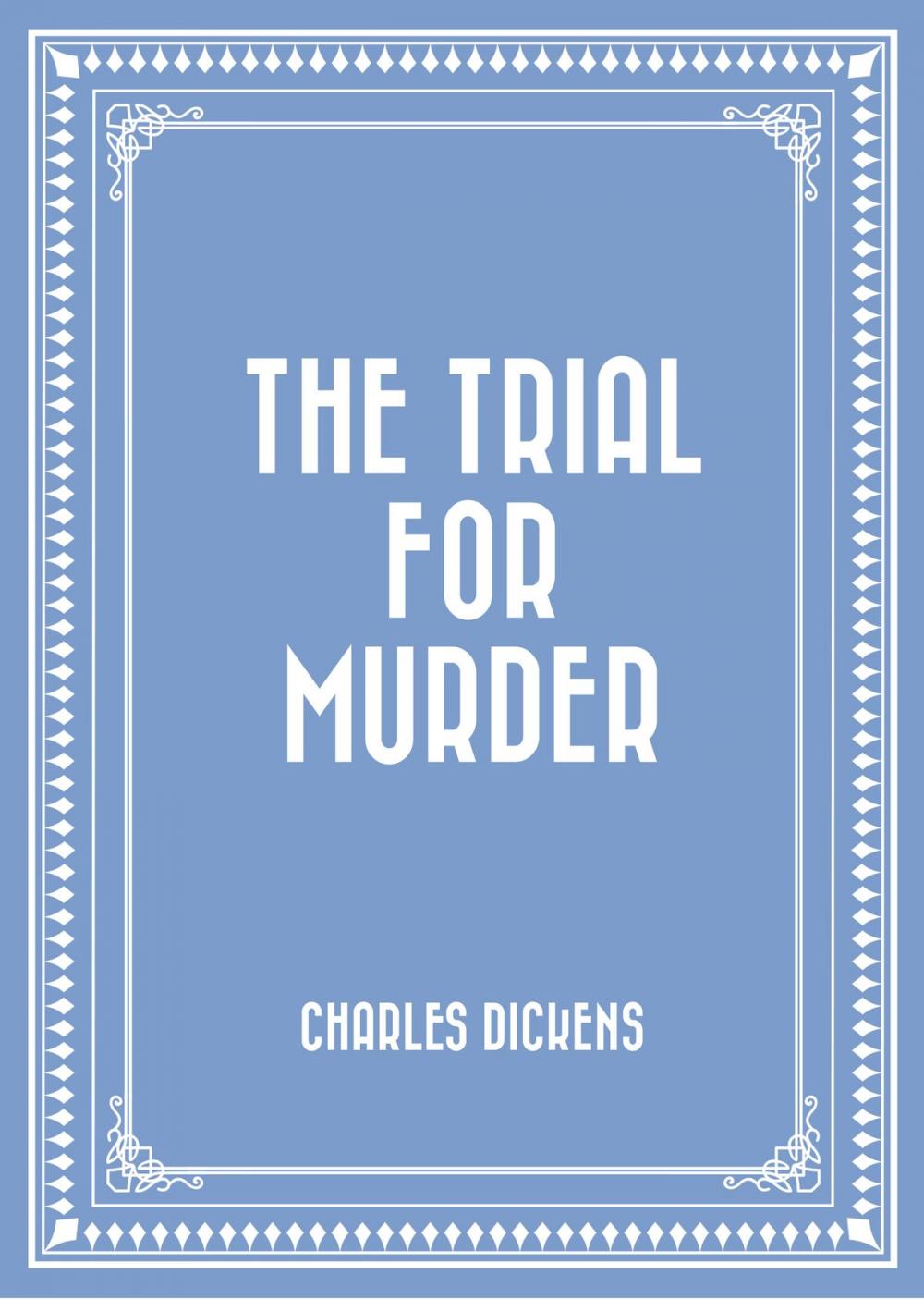 Big bigCover of The Trial for Murder