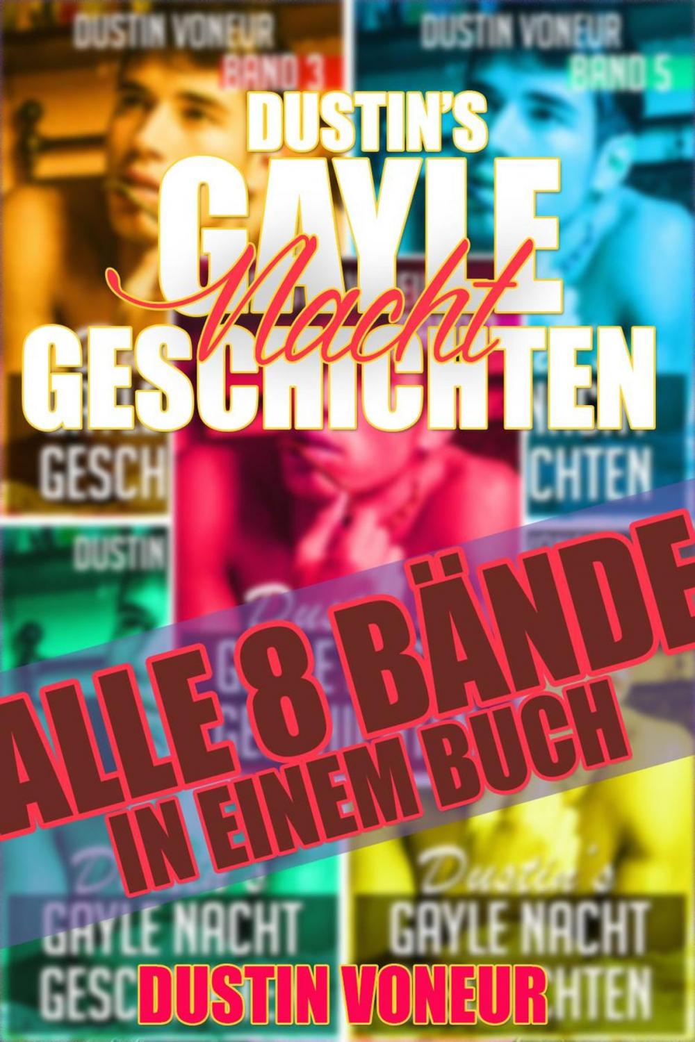 Big bigCover of Dustin's Gayle Nacht Geschichten: Alle 8 Bände in einem Buch