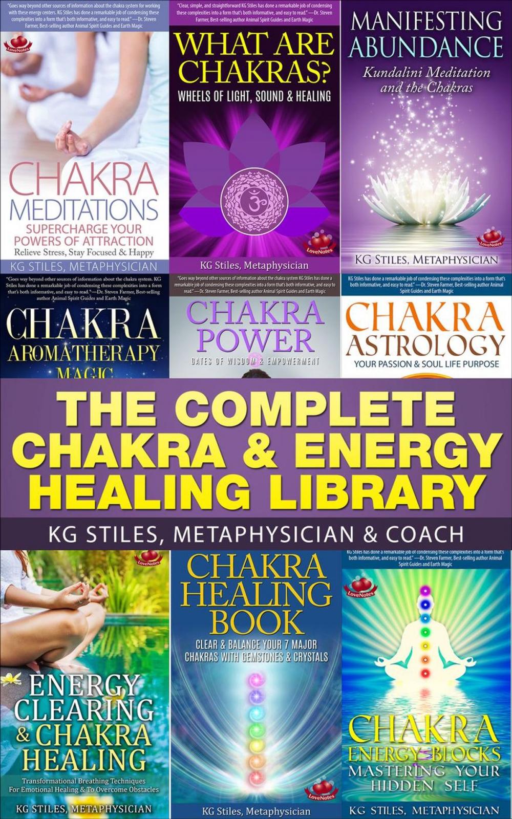 Big bigCover of The Complete Chakra & Energy Healing Library