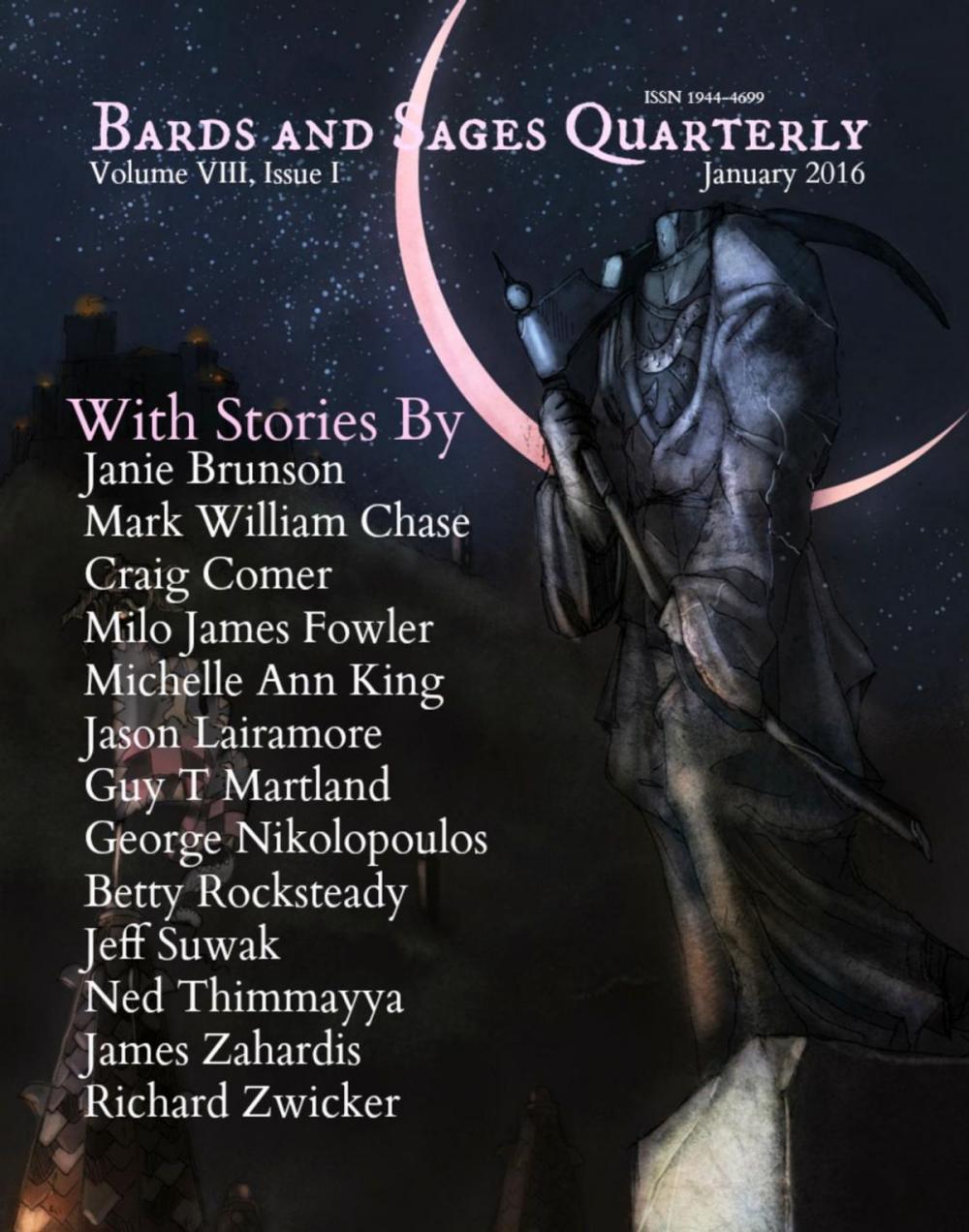 Big bigCover of Bards and Sages Quarterly (January 2016)